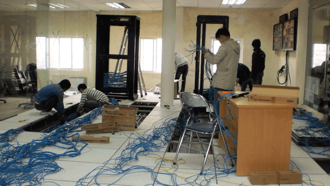 thi công hệ thống điện thoại tổng đài