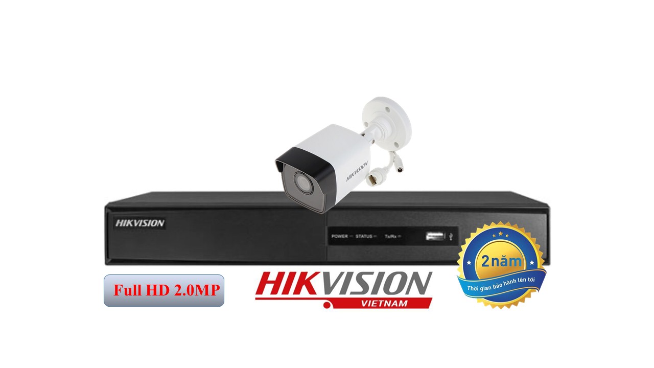 Trọn bộ 1 camera IP hồng ngoại